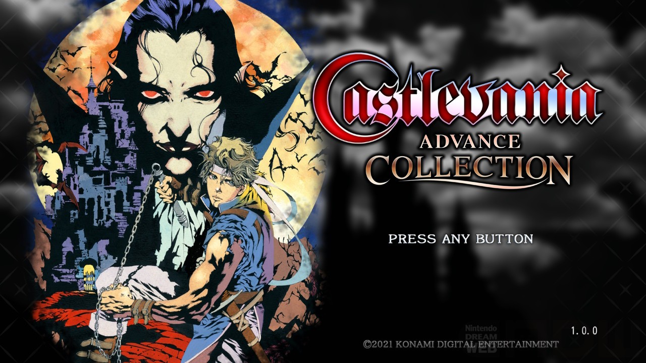 悪魔城ドラキュラ アドバンス コレクション 北米版 海外版 Castlevania 
