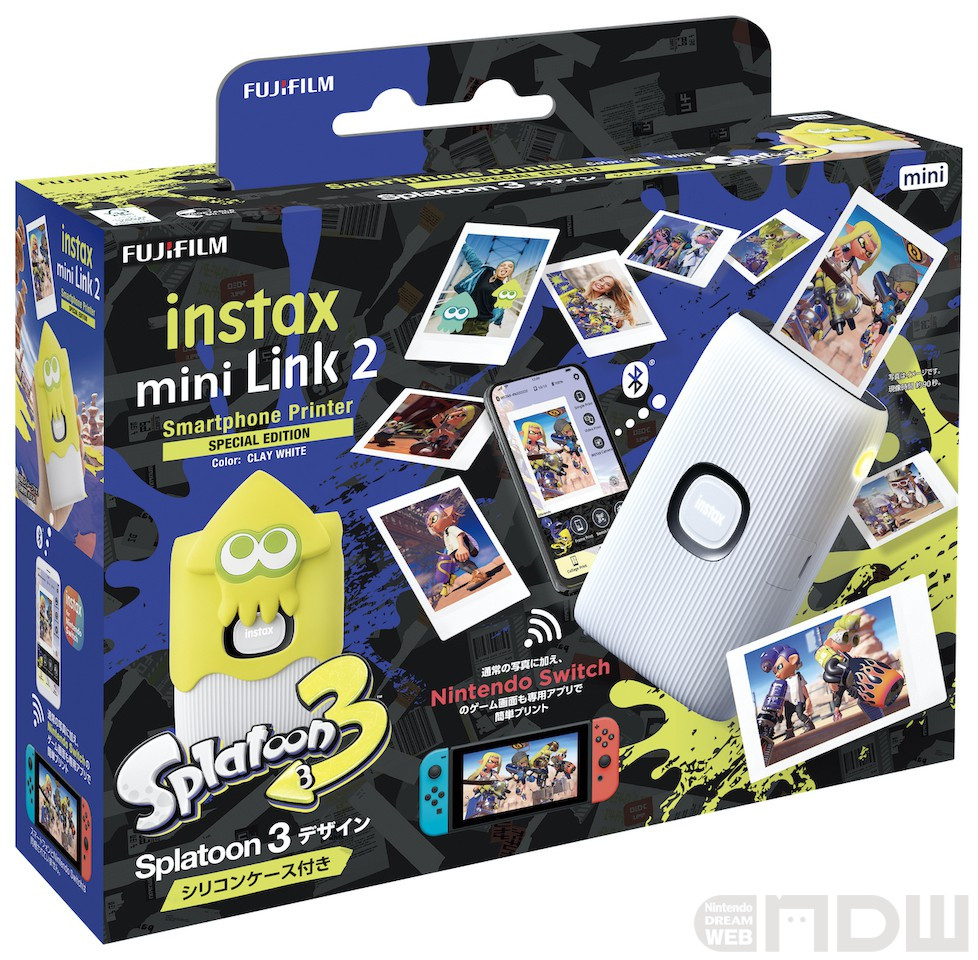 チェキプリンター「INSTAX mini Link」スプラトゥーン スプラトゥー-