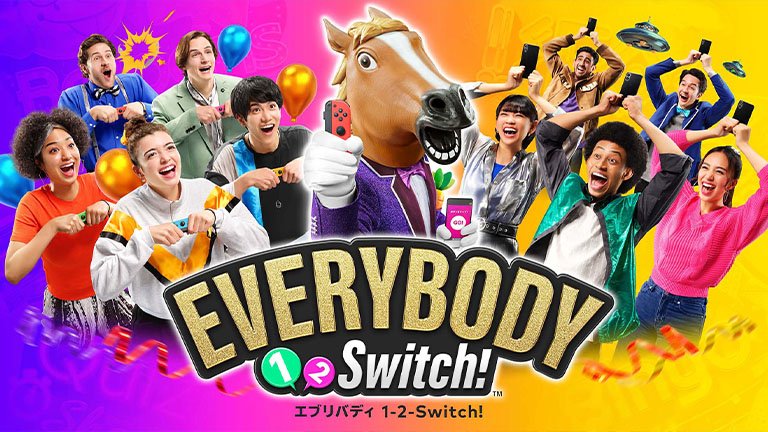 6月30日発売『エブリバディ 1-2-Switch!』に収録されるゲームの映像が