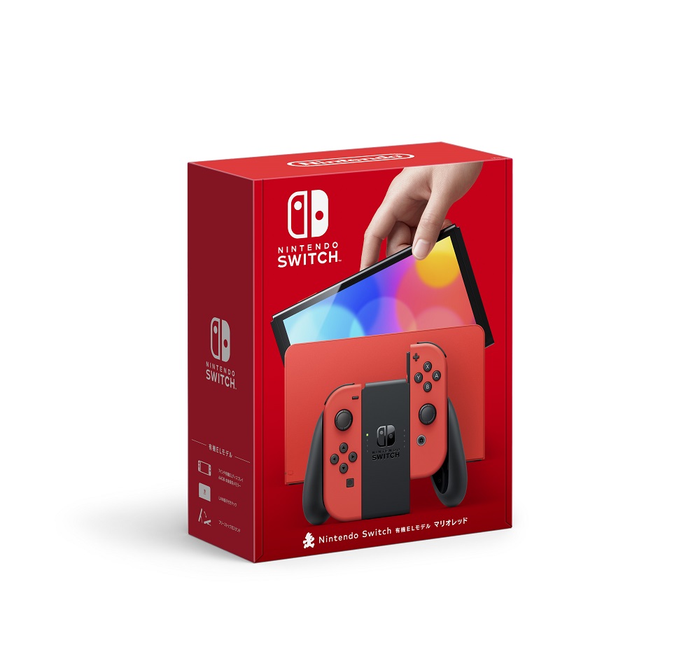 ドックに隠しコイン!? マリオをモチーフにしたNintendo Switch（有機EL