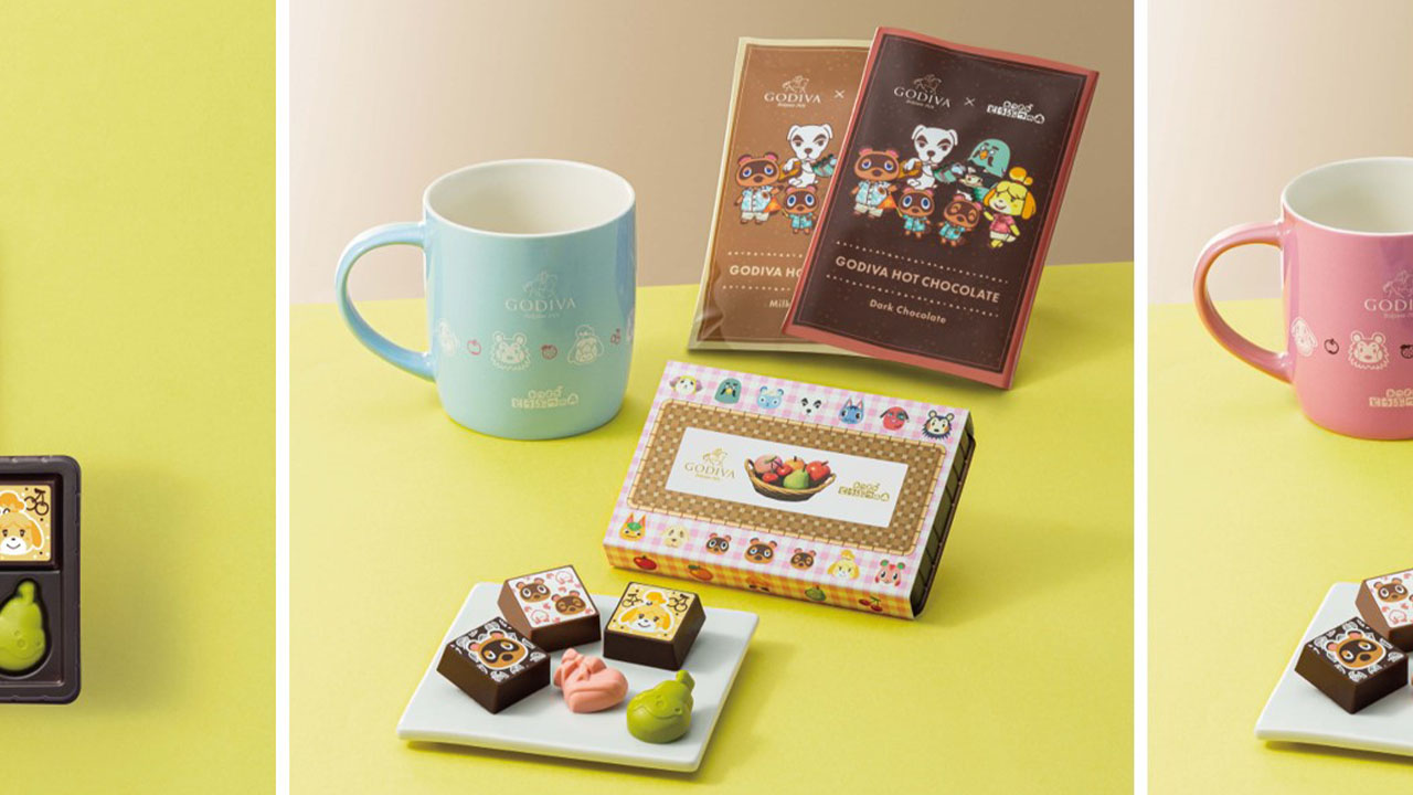 あつ森 GODIVA コラボ マグカップ チョコセット 催事場限定 ブルー-