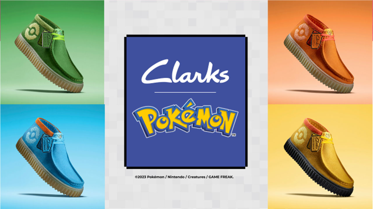 CLARKS TORHILL X POKÉMONのコラボレーションモデルが12月8日より発売 ...